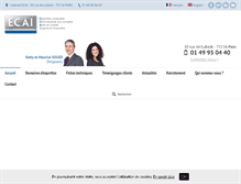 Tablet Screenshot of cabinetecai.com